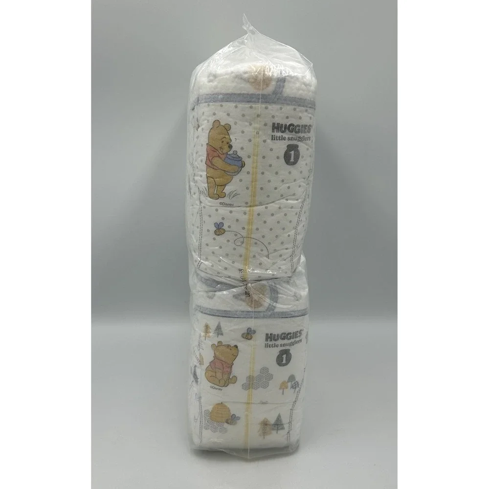 Huggies Little Smugglers Winnie The Pooh Diapers Size‎ 1 NEW